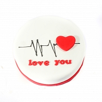 Every Heartbeat For You Cake